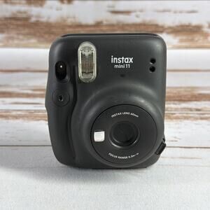 Fujifilm Instax Mini 11 Instant Camera Black No Battery Cover